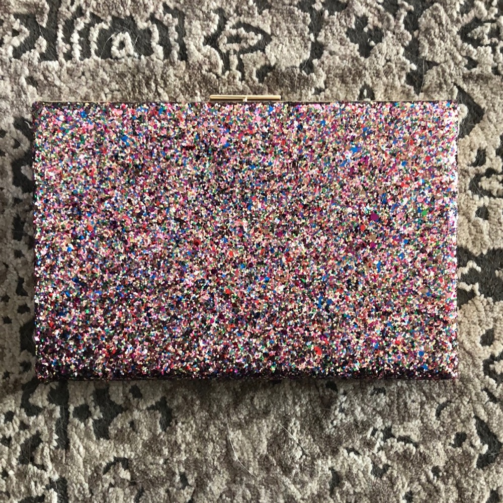 Kate Spade Glitter Clutch